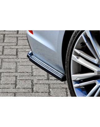 Sottoparaurti laterali posteriori con flaps laterali ( adatto solo per Avant ) Audi A4 B9 (Cod. IN-I