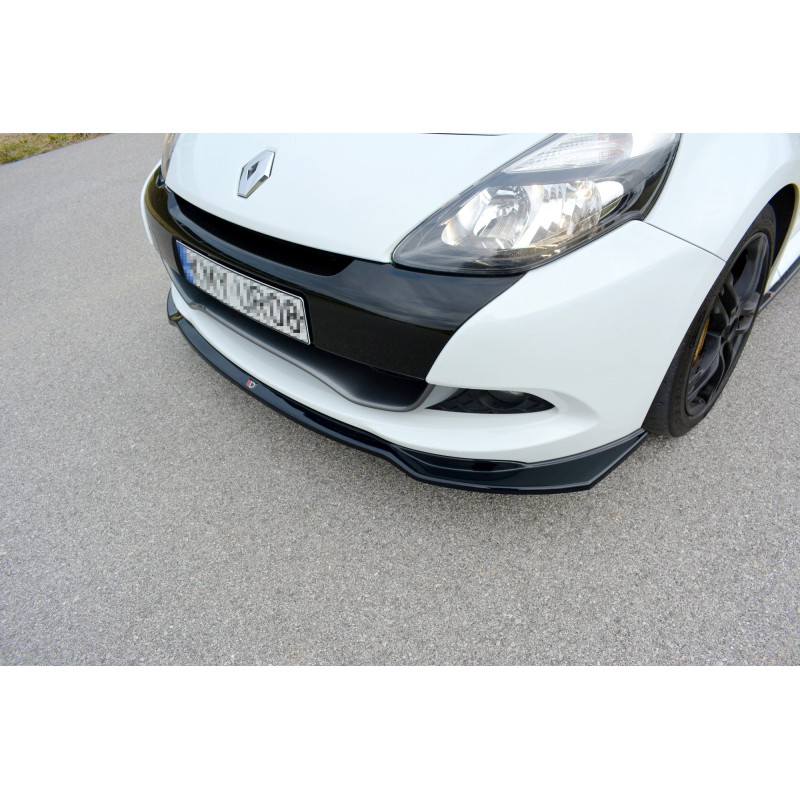 SPLITTER ANTERIORE V.1 RENAULT CLIO MK3 RS FACELIFT (Cod. M-RE-CL-3F-RS-FD1G)