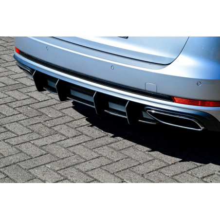 Kit pinne posteriori per diffusore per scarico bilaterale
 Audi A4 B9 (Cod. IN-INE-370045CABRT-ABS)