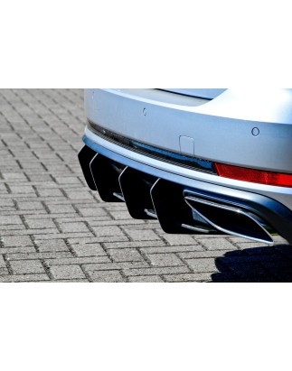 Kit pinne posteriori per diffusore
 Audi A4 B9 (Cod. IN-INE-370045CABRT-ABS-C)