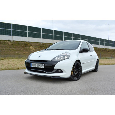 SPLITTER ANTERIORE V.1 RENAULT CLIO MK3 RS FACELIFT (Cod. M-RE-CL-3F-RS-FD1G)