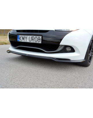 SPLITTER ANTERIORE V.1 RENAULT CLIO MK3 RS FACELIFT (Cod. M-RE-CL-3F-RS-FD1G)
