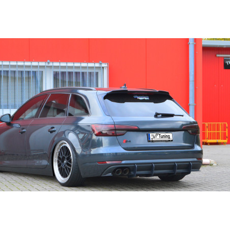 Kit pinne posteriori per diffusore  Audi A4 B9 (Cod. IN-INE-370045CART-ABS)