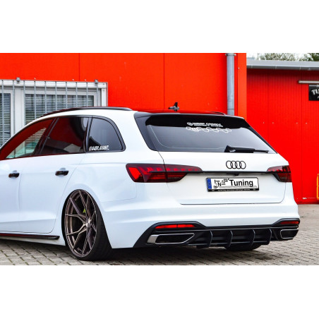 Kit pinne posteriori per diffusore Audi A4 Facelift B9 8W (Cod. IN-INE-370045CFRT-ABS)