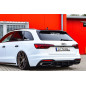 Kit pinne posteriori per diffusore Audi A4 Facelift B9 8W (Cod. IN-INE-370045CFRT-ABS)