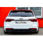 Kit pinne posteriori per diffusore Audi A4 Facelift B9 8W (Cod. IN-INE-370045CFRT-ABS)