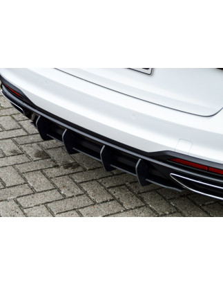 Kit pinne posteriori per diffusore Audi A4 Facelift B9 8W (Cod. IN-INE-370045CFRT-ABS)
