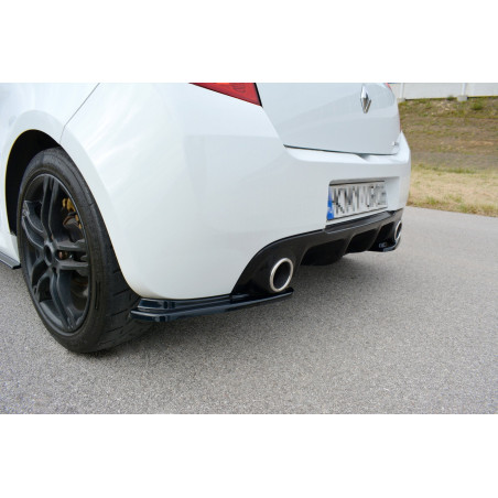 Splitters posteriori laterali RENAULT CLIO MK3 RS FACELIFT (Cod. M-RE-CL-3F-RS-RSD1G)