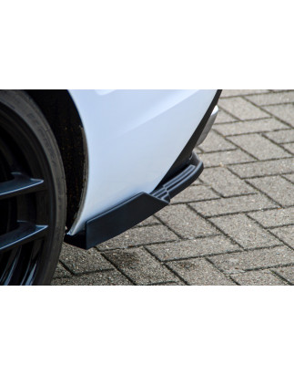 Sottoparaurti laterali posteriori con flaps laterali Audi A4 Facelift B9 8W (Cod. IN-INE-370045CFWL/