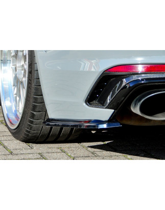 Sottoparaurti laterali posteriori  Audi RS4 B9 Avant (Cod. IN-INE-370045CRS4L/R-ABS-C)