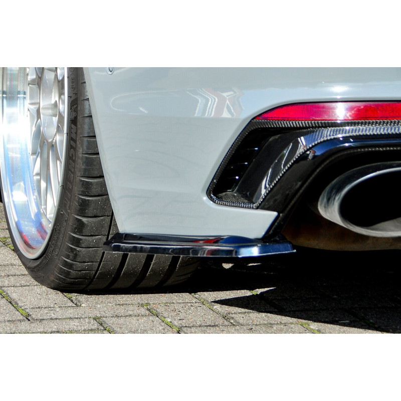 Sottoparaurti laterali posteriori  Audi RS4 B9 Avant (Cod. IN-INE-370045CRS4L/R-ABS-G)