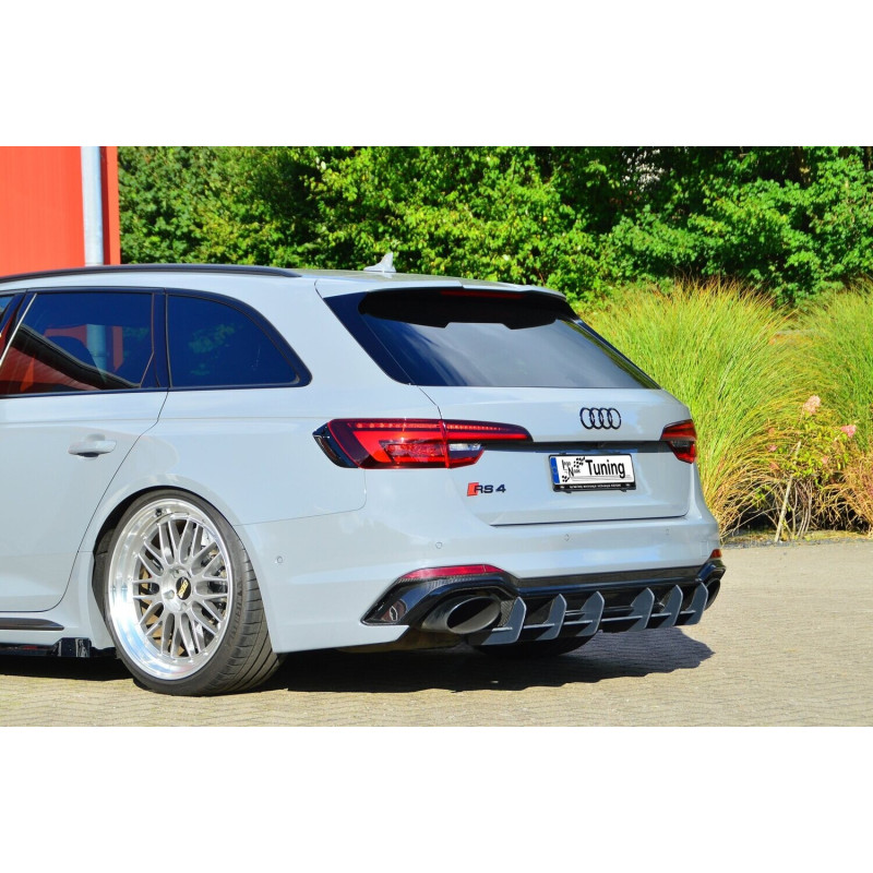 Kit pinne posteriori per diffusore Audi RS4 B9 Avant (Cod. IN-INE-370045CRS4RT-ABS)