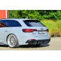Kit pinne posteriori per diffusore Audi RS4 B9 Avant (Cod. IN-INE-370045CRS4RT-ABS)