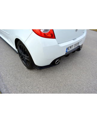 Splitters posteriori laterali RENAULT CLIO MK3 RS FACELIFT (Cod. M-RE-CL-3F-RS-RSD1G)