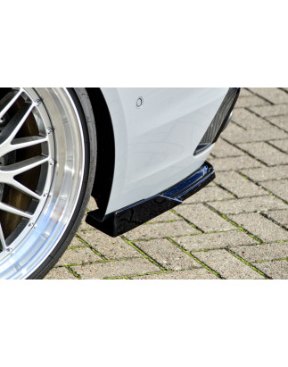 Sottoparaurti laterali posteriori con flaps laterali Audi RS4 B9 Avant (Cod. IN-INE-370045CRS4WL/R-A