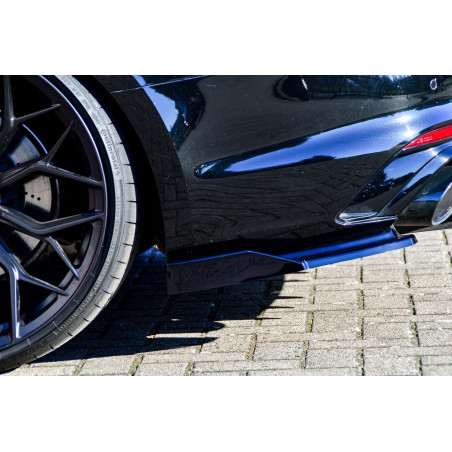 Sottoparaurti laterali posteriori con flaps laterali Audi RS5 B9 F5 (Cod. IN-INE-370045CRS5WL/R2-ABS