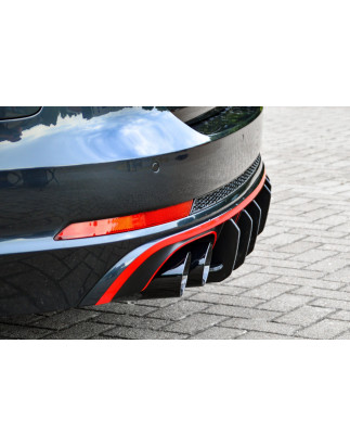 Kit pinne posteriori per diffusore  Audi S4 Typ: B9 (Cod. IN-INE-370045CSRT-ABS)