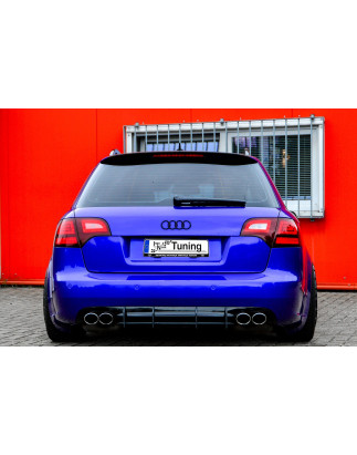Kit pinne posteriori per diffusore adatto per veicoli con terminale doppio di serie  Audi S4 / B7  (