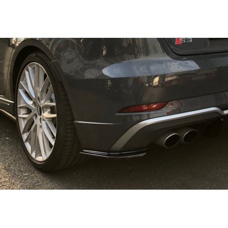 Splitters posteriori laterali Audi S3 8v Facelift (Cod. M-AU-S3-3F-RSD1G)