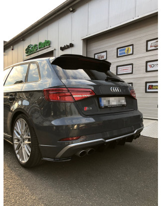 Splitters posteriori laterali Audi S3 8v Facelift (Cod. M-AU-S3-3F-RSD1G)