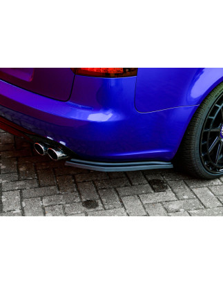 Sottoparaurti laterali posteriori Audi S4 / B7  (Cod. IN-INE-370045SLL/R-ABS-G-2)