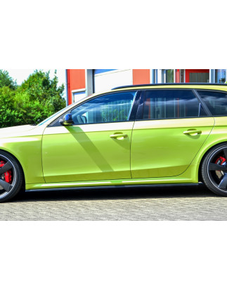Set minigonne Cup ABS  Audi RS4 B8 (Cod. IN-INE-370050BRS4-ABS)