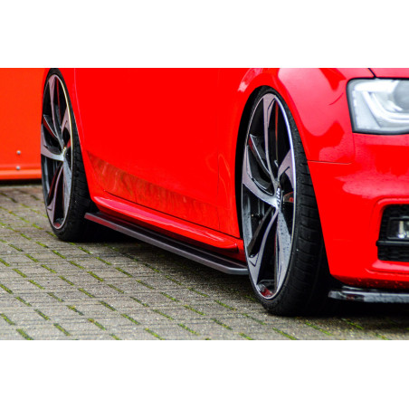 Set minigonne Cup ABS  Audi S4 B8 (Cod. IN-INE-370050BSL-ABS-G-2)