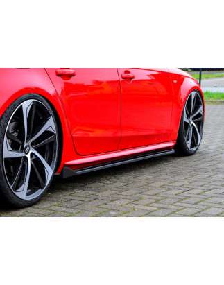 Set minigonne laterali Cup 3 con flaps Audi A4 / B8 Facelift S-Line     Audi S4 B8 (Cod. IN-INE-3700