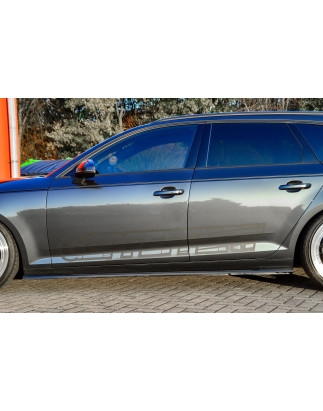 Set minigonne Audi A4 S-Line + S4 Typ: B9 (Cod. IN-INE-370050CA-ABS-G-3)