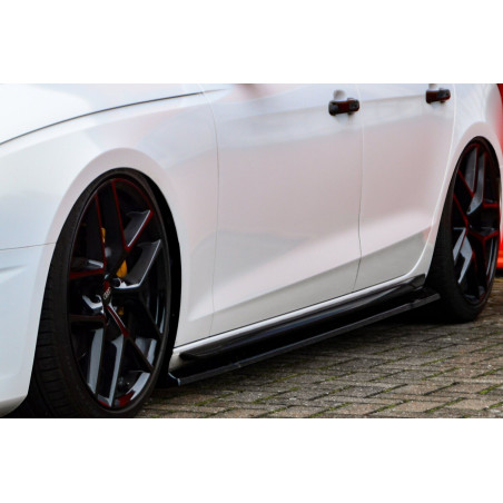Set minigonne Audi A4 S-Line + S4 Typ: B9 (Cod. IN-INE-370050CF-ABS-C-2)