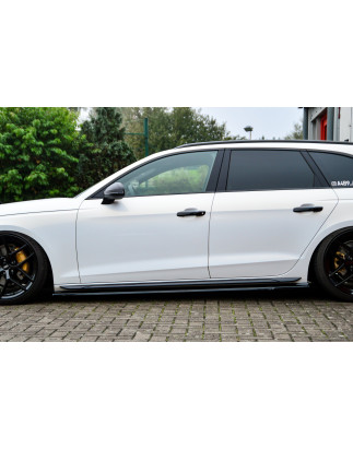 Set minigonne Audi A4 S-Line + S4 Typ: B9 (Cod. IN-INE-370050CF-ABS-C-2)