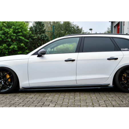 Set minigonne Audi A4 S-Line + S4 Typ: B9 (Cod. IN-INE-370050CF-ABS-C-2)