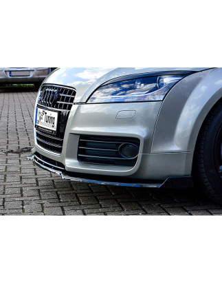 Spoiler paraurti anteriore con flaps laterali Audi TT 8J S-Line (Cod. IN-INE-380031BSLW-ABS)