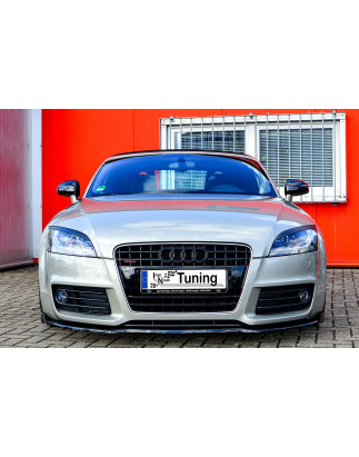 Spoiler paraurti anteriore con flaps laterali Audi TT 8J S-Line (Cod. IN-INE-380031BSLW-ABS-C)