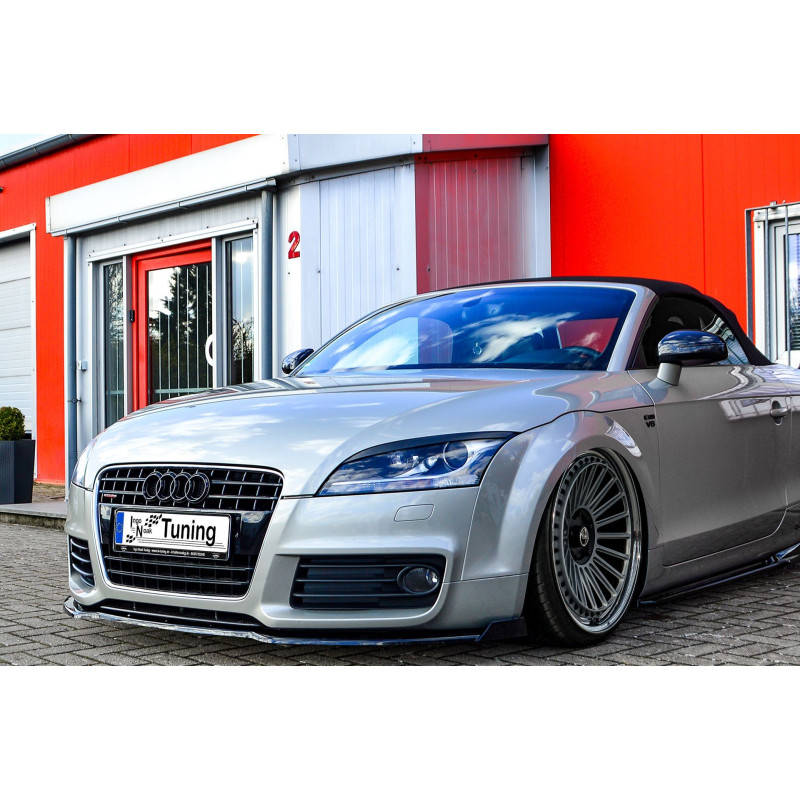 Spoiler paraurti anteriore con flaps laterali Audi TT 8J S-Line (Cod. IN-INE-380031BSLW-ABS-G)