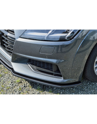 Spoiler paraurti anteriore in abs  Audi TTS 8S (Cod. IN-INE-380031C-ABS-2)