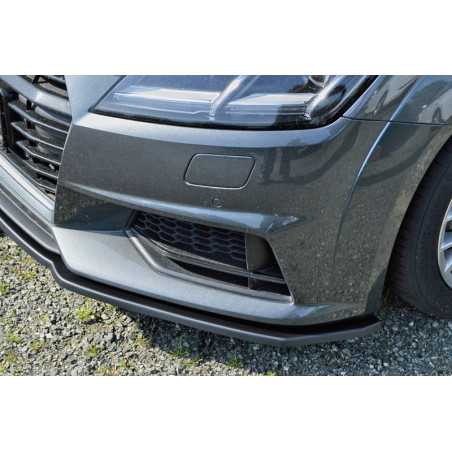 Spoiler paraurti anteriore in abs  Audi TTS 8S (Cod. IN-INE-380031C-ABS-C-2)
