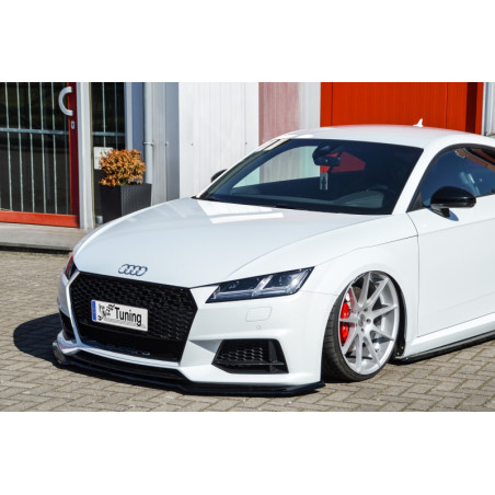 Sottoparaurti anteriore phase 2 con flaps Audi TT 8S S-Line (Cod. IN-INE-380031C-ABS(2)-C)