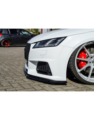 Sottoparaurti anteriore phase 2 con flaps Audi TT 8S S-Line (Cod. IN-INE-380031C-ABS(2)-G)