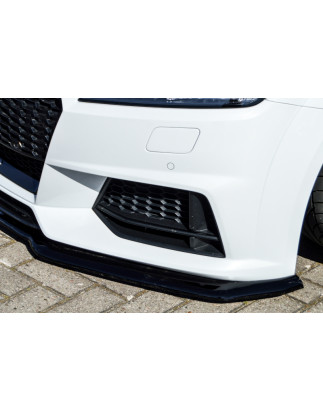 Sottoparaurti anteriore phase 2 con flaps Audi TT 8S S-Line (Cod. IN-INE-380031C-ABS(2)-G)