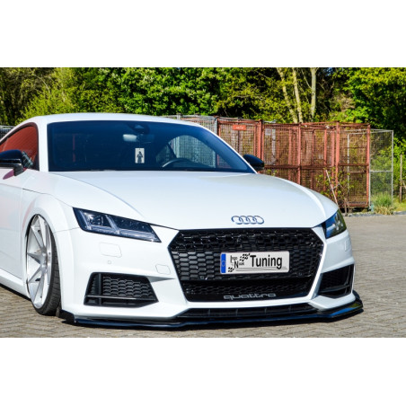 Sottoparaurti anteriore phase 2 con flaps Audi TT 8S S-Line (Cod. IN-INE-380031C-ABS(2W)-C)