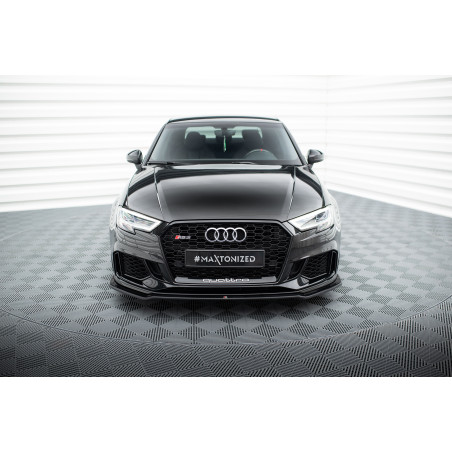 SPLITTER ANTERIORE V.2 Audi RS3 berlina 8V Facelift (Cod. M-AU-RS3-8VF-S-FD2G)