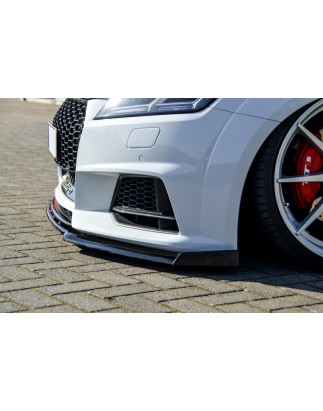 Sottoparaurti anteriore phase 2 con flaps Audi TT 8S S-Line (Cod. IN-INE-380031C-ABS(2W)-G)