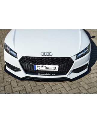 Sottoparaurti anteriore phase 2 con flaps Audi TT 8S S-Line (Cod. IN-INE-380031C-ABS(2W)-G)
