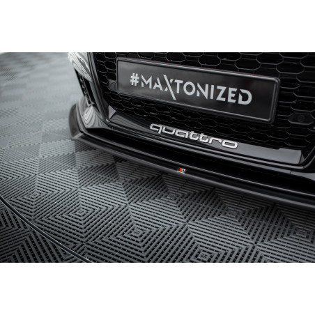 SPLITTER ANTERIORE V.2 Audi RS3 berlina 8V Facelift (Cod. M-AU-RS3-8VF-S-FD2G)