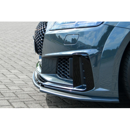 Spoiler paraurti anteriore in abs  Audi TT S-Line 8S Facelift (Cod. IN-INE-380031C(F)-ABS)