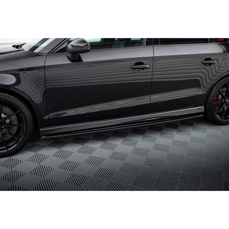 Diffusori minigonne Audi RS3 berlina 8V Facelift (Cod. M-AU-RS3-8VF-S-SD1G)