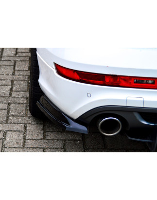 Set sottoparaurti laterali posteriori in abs Audi Q7 4L (Cod. IN-INE-380045BQSL/R-ABS-C)
