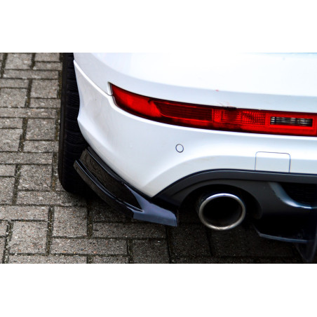 Set sottoparaurti laterali posteriori in abs Audi Q7 4L (Cod. IN-INE-380045BQSL/R-ABS-C)