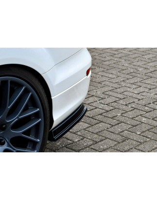 Set sottoparaurti laterali posteriori in abs Audi Q7 4L (Cod. IN-INE-380045BQSL/R-ABS-C)